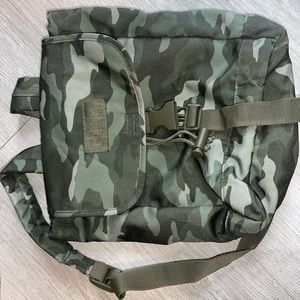 Victoria secret pink camouflage backpack